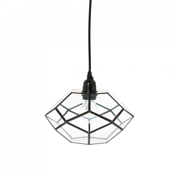 Lampa závěsná Felix - černá 25cm -30%