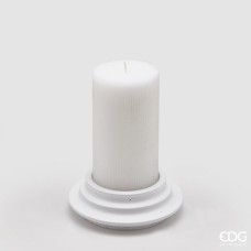 Dórská svíčka s talířem