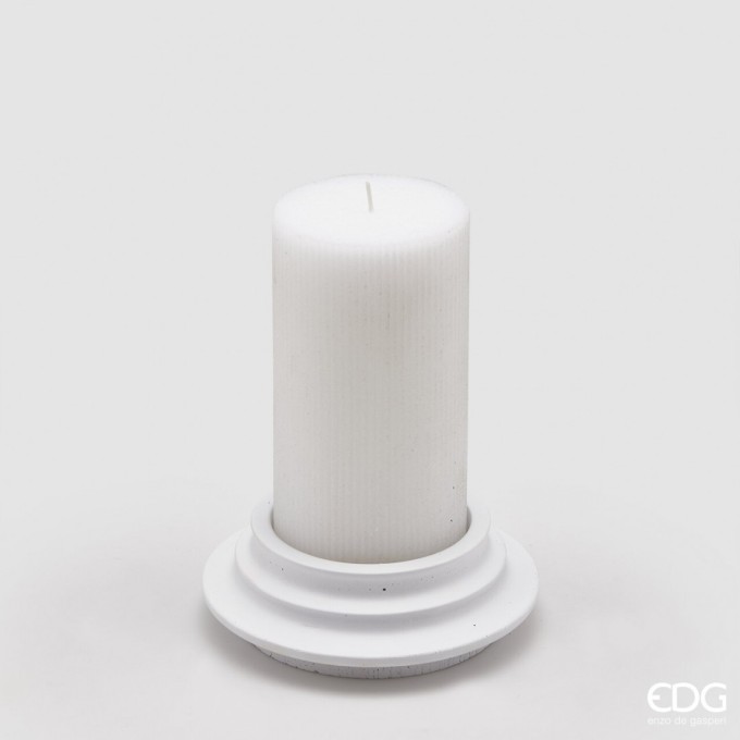 Dórská svíčka s talířem