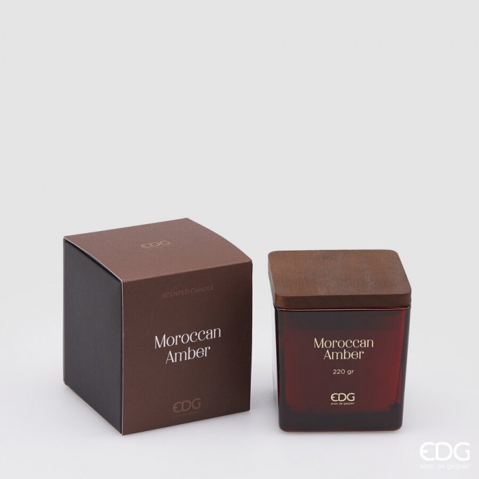 Svíčka ve skle Moroccan Amber
